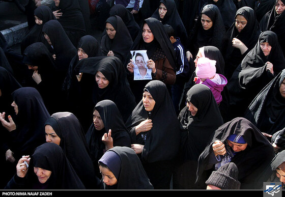 تشییع پیکر شهدای حادثه سراوان