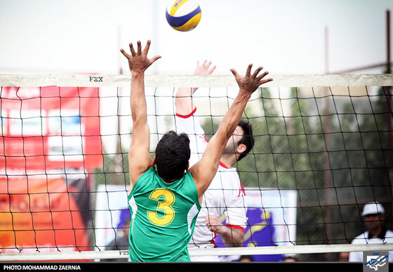 مسابقات والیبال ساحلی جانبازان و معلولین