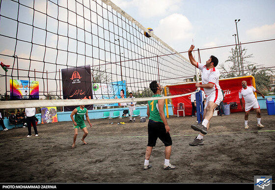 مسابقات والیبال ساحلی جانبازان و معلولین