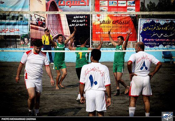 مسابقات والیبال ساحلی جانبازان و معلولین