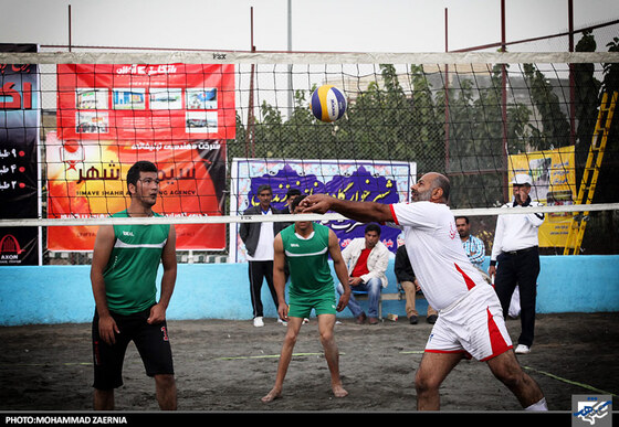 مسابقات والیبال ساحلی جانبازان و معلولین
