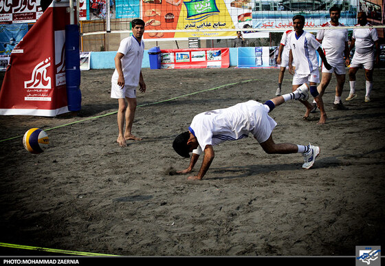 مسابقات والیبال ساحلی جانبازان و معلولین