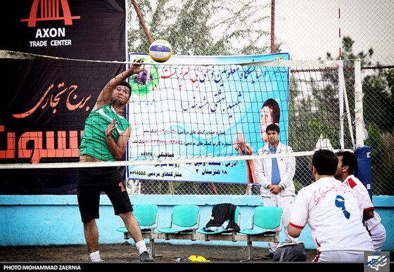 مسابقات والیبال ساحلی جانبازان و معلولین