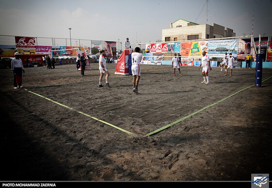 مسابقات والیبال ساحلی جانبازان و معلولین