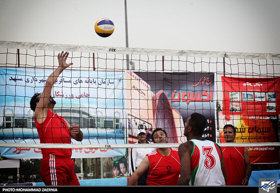 مسابقات والیبال ساحلی جانبازان و معلولین
