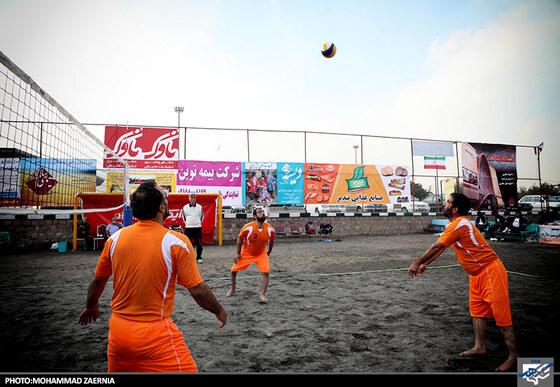 مسابقات والیبال ساحلی جانبازان و معلولین
