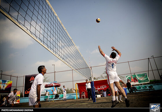 مسابقات والیبال ساحلی جانبازان و معلولین