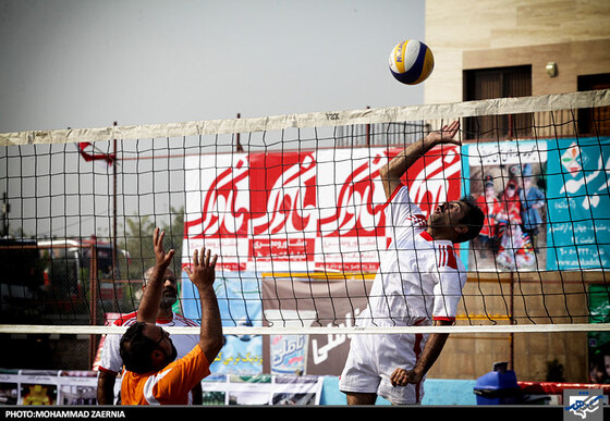 مسابقات والیبال ساحلی جانبازان و معلولین