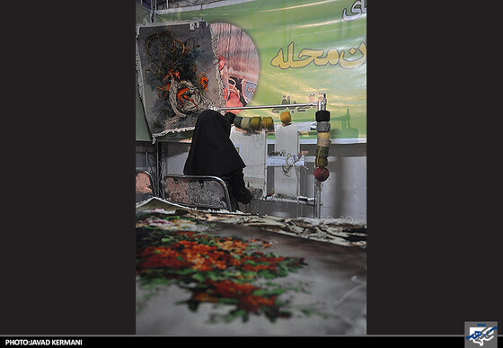 نمایشگاه هنرهای محلی در بوستان بهشت