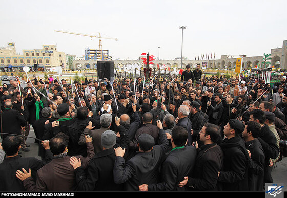 عزاداری شاه حسین گویان