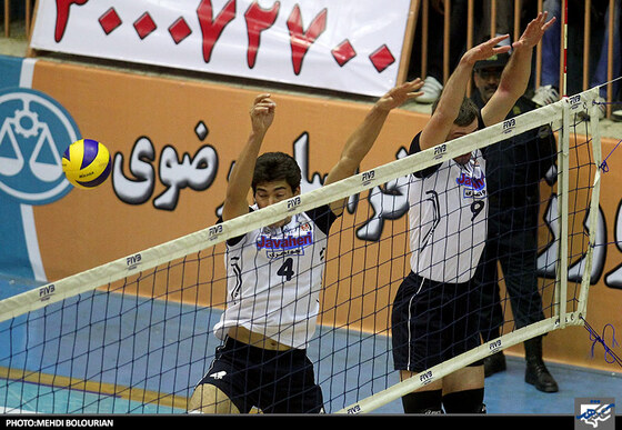 والیبال میزان و جواهری گنبد