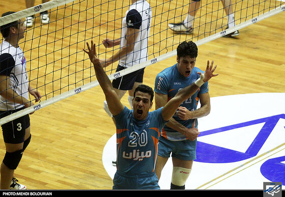 والیبال میزان و جواهری گنبد