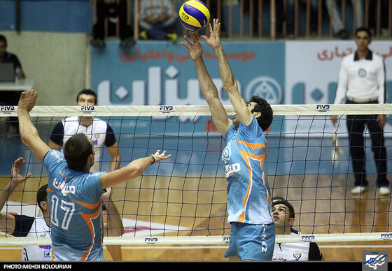 والیبال میزان و جواهری گنبد
