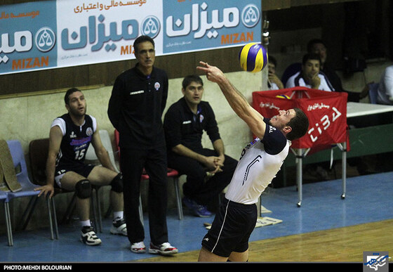 والیبال میزان و جواهری گنبد