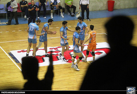 والیبال میزان و جواهری گنبد