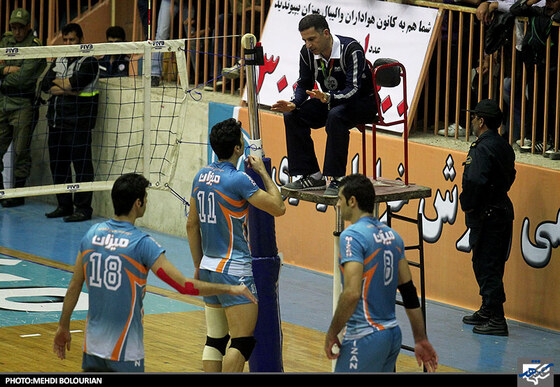 والیبال میزان و جواهری گنبد