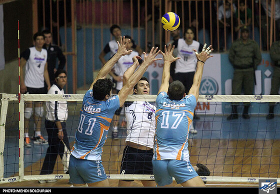 والیبال میزان و جواهری گنبد