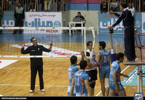 والیبال میزان و جواهری گنبد