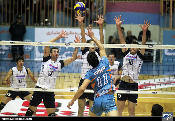 والیبال میزان و جواهری گنبد