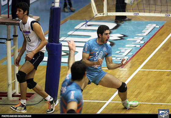 والیبال میزان و جواهری گنبد