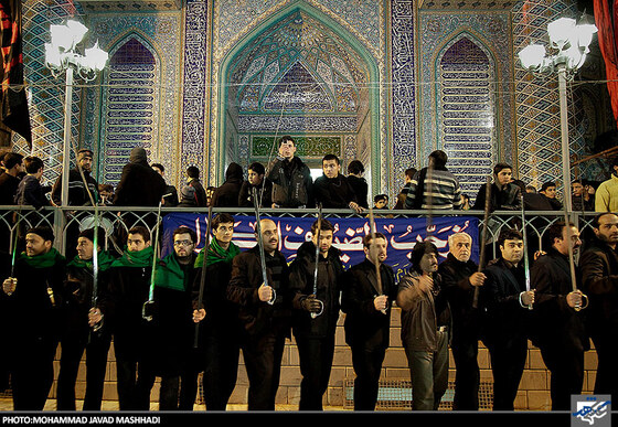  عزاداری هیات شاه حسین گویان آذرباییجانی ها