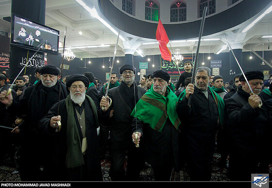  عزاداری هیات شاه حسین گویان آذرباییجانی ها