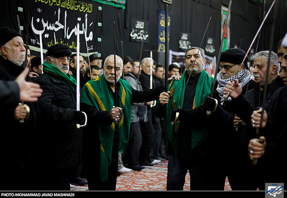  عزاداری هیات شاه حسین گویان آذرباییجانی ها