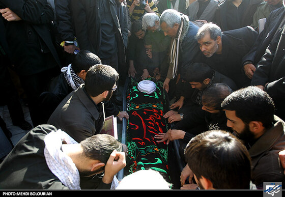 تشییع پیکر مبلغ جهادگر