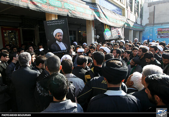 تشییع پیکر مبلغ جهادگر