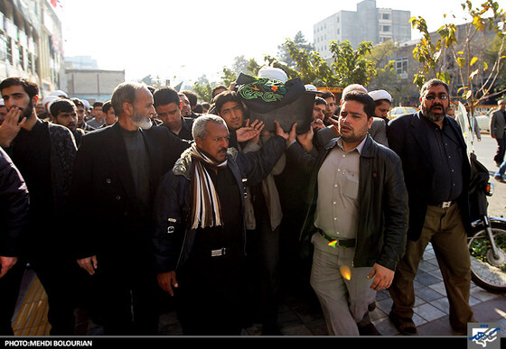 تشییع پیکر مبلغ جهادگر