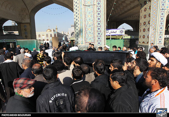 تشییع پیکر مبلغ جهادگر