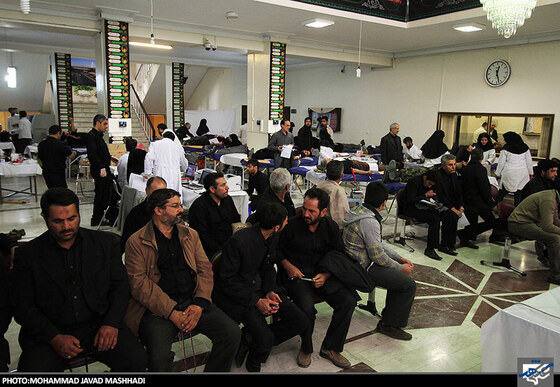 اهدا خون در روز عاشورا
