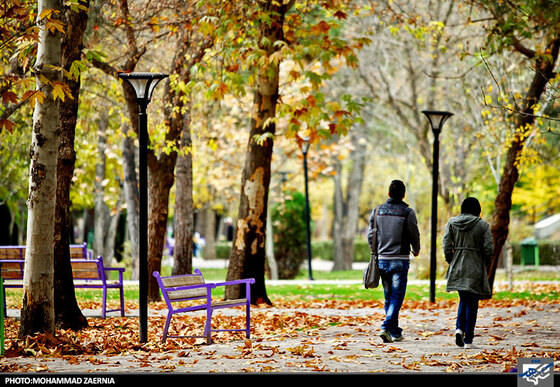 پاییز در بوستان ملت