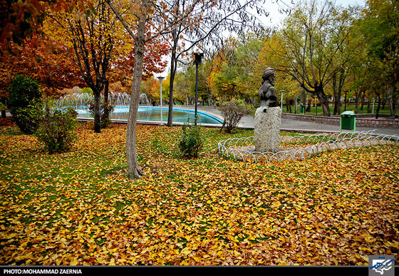 پاییز در بوستان ملت