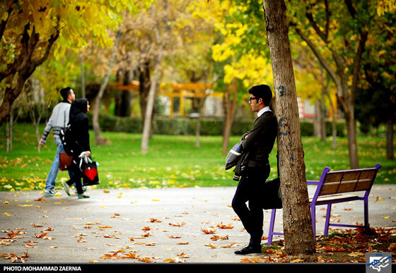 پاییز در بوستان ملت