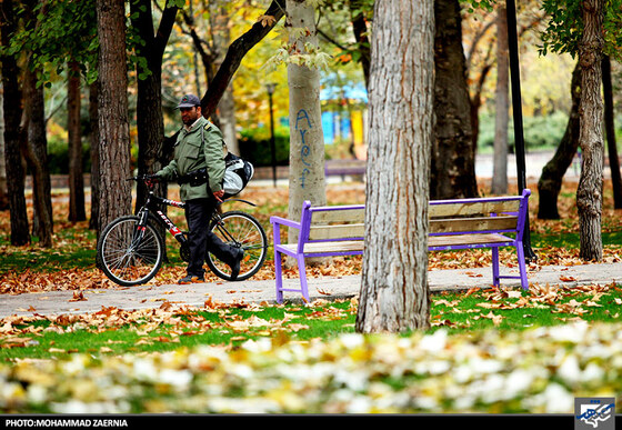 پاییز در بوستان ملت