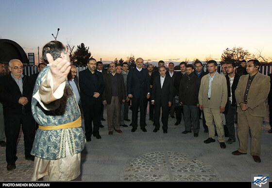 بازدید رییس سازمان میراث فرهنگی از مجموعه توس