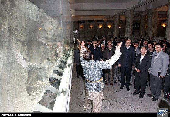 بازدید رییس سازمان میراث فرهنگی از مجموعه توس