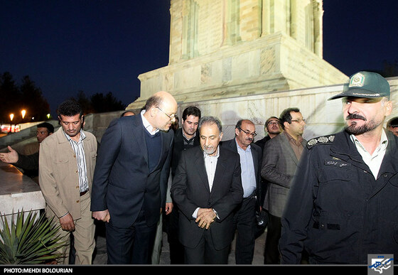 بازدید رییس سازمان میراث فرهنگی از مجموعه توس