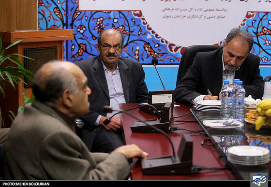 نشست رییس سازمان میراث فرهنگی با اندیشمندان و پژوهشگران خراسان 