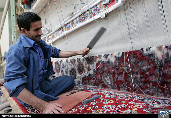 کارگاه بافت فرش