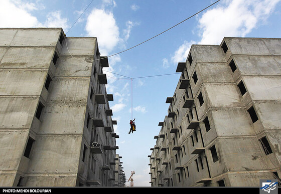 مانور امداد و نجات آتش نشانی