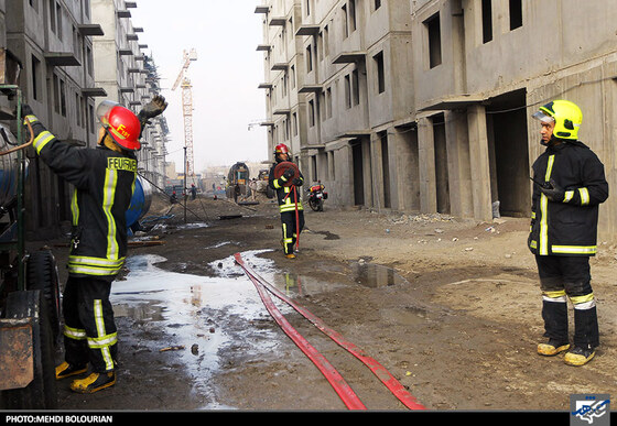 مانور امداد و نجات آتش نشانی