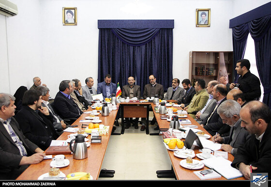  نشست شورای اسلامی استان خراسان رضوی 