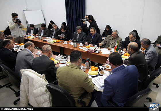  نشست شورای اسلامی استان خراسان رضوی 