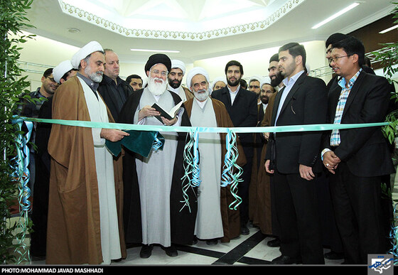  افتتاح نمایشگاه دستاوردهای حوزه علمیه خراسان توسط آیت الله علم الهدی امام جمعه مشهد