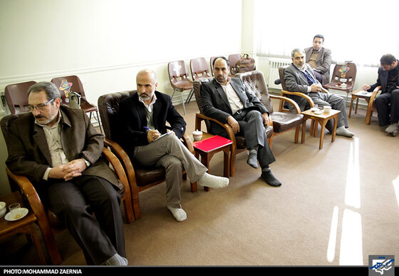 دیدار اعضای شورای اسلامی شهر مشهد با آیت الله علم الهدی