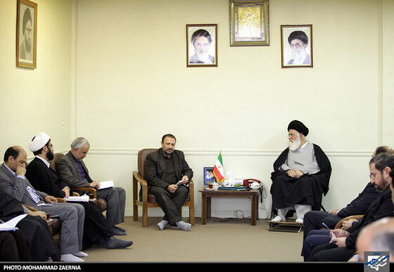 دیدار اعضای شورای اسلامی شهر مشهد با آیت الله علم الهدی