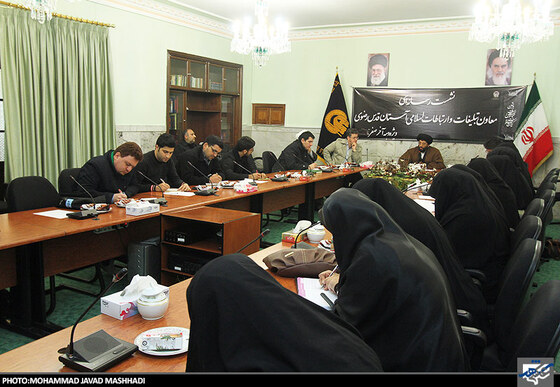 نشست خبری حجت الاسلام و المسلمین سید جلال حسینی معاون تبلیغات و ارتباطات اسلامی آستان قدس رضوی