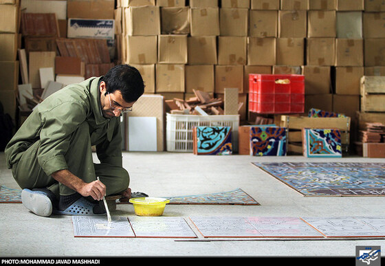 کاشی سنتی گوهرشاد